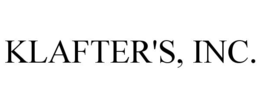 KLAFTER'S, INC. trademark