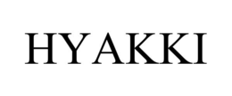 HYAKKI trademark