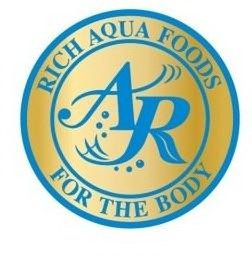 RICH AQUA FOODS FOR THE BODY AR trademark