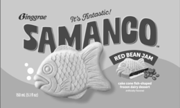 BINGGRAE IT'S FANTASTIC SAMANCO RED BEAN JAM CAKE CONE FISH-SHAPED FROZEN DAIRY DESSERT ARTIFICIALLY FLAVORED 150 ML (5.1 FL OZ) trademark