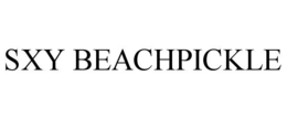 SXY BEACHPICKLE trademark