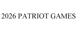 2026 PATRIOT GAMES trademark