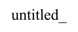 UNTITLED_ trademark