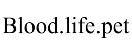 BLOOD.LIFE.PET trademark