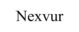 NEXVUR trademark