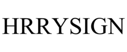 HRRYSIGN trademark