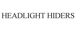 HEADLIGHT HIDERS trademark