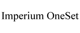 IMPERIUM ONESET trademark