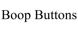 BOOP BUTTONS trademark