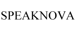 SPEAKNOVA trademark