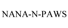 NANA-N-PAWS trademark