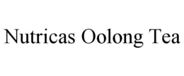 NUTRICAS OOLONG TEA trademark