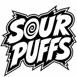SOUR PUFFS trademark