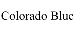 COLORADO BLUE trademark