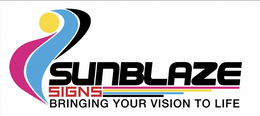 SUNBLAZE SIGNS BRINGING YOUR VISION TO LIFE trademark