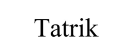 TATRIK trademark