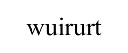 WUIRURT trademark