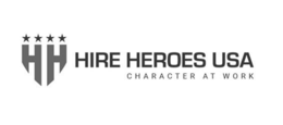 HH HIRE HEROES USA CHARACTER AT WORK trademark
