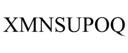 XMNSUPOQ trademark
