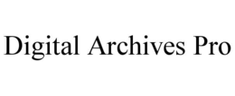 DIGITAL ARCHIVES PRO trademark
