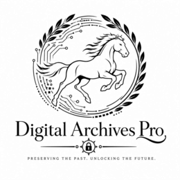 DIGITAL ARCHIVES PRO PRESERVING THE PAST. UNLOCKING THE FUTURE. trademark