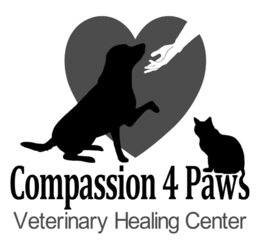 COMPASSION 4 PAWS VETERINARY HEALING CENTER trademark