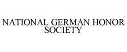 NATIONAL GERMAN HONOR SOCIETY trademark