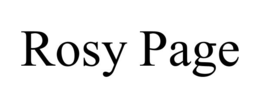 ROSY PAGE trademark