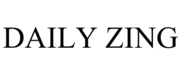 DAILY ZING trademark