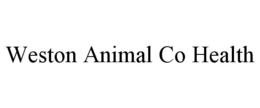 WESTON ANIMAL CO HEALTH trademark