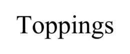 TOPPINGS trademark