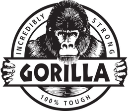 GORILLA INCREDIBLY STRONG 100% TOUGH trademark