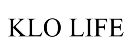 KLO LIFE trademark