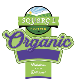 SQUARE 1 FARMS ORGANIC NUTRITIOUS AND DELICIOUS! trademark
