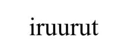IRUURUT trademark