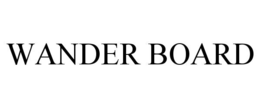 WANDER BOARD trademark