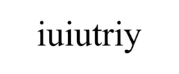 IUIUTRIY trademark
