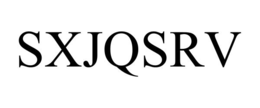 SXJQSRV trademark