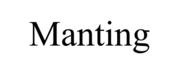 MANTING trademark