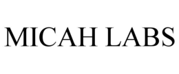 MICAH LABS trademark