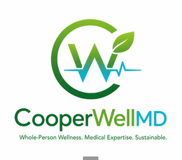 W COOPERWELLMD WHOLE-PERSON WELLNESS. MEDICAL EXPERTISE. SUSTAINABLE trademark