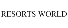 RESORTS WORLD trademark
