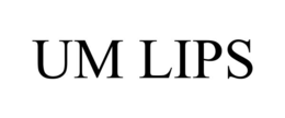 UM LIPS trademark