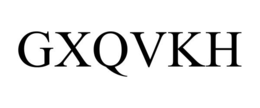 GXQVKH trademark