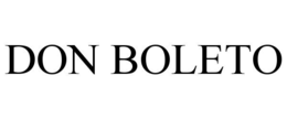DON BOLETO trademark