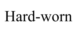 HARD-WORN trademark