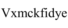 VXMCKFIDYE trademark
