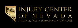 ICON INJURY CENTER OF NEVADA SPECIALIZING IN PERSONAL INJURY CARE trademark