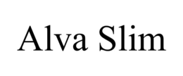 ALVA SLIM trademark