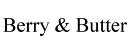 BERRY & BUTTER trademark